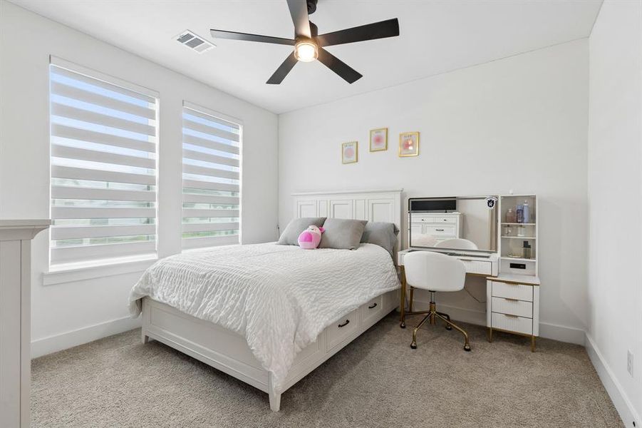 Furnished interior view inside a new home in Windsong Ranch 71' Series, Prosper (Image 28).