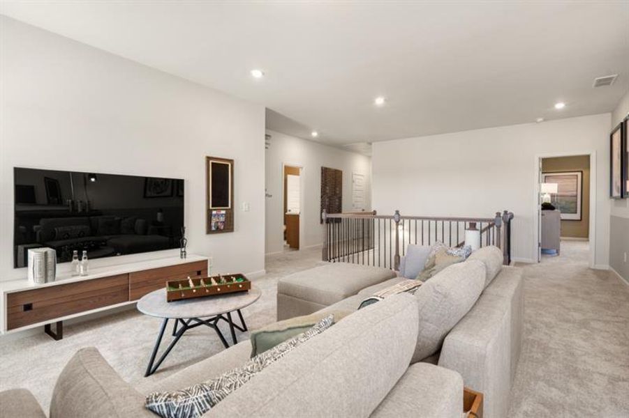 Furnished interior view inside a new home in The Stiles, Cartersville (Image 27).