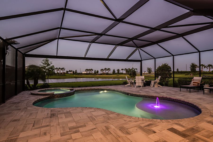 Image 54 representing the Pelican by Homes by WestBay in Crosswind Ranch, Parrish, FL.