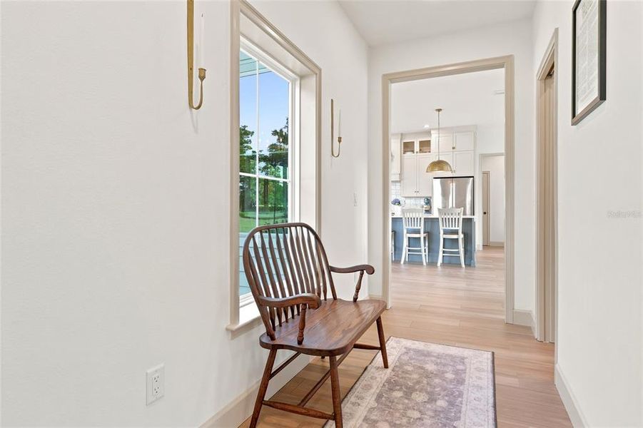 Furnished interior view inside a new home in , Bell (Image 6). Furnished interior view inside a new home in , Bell (Image 6).