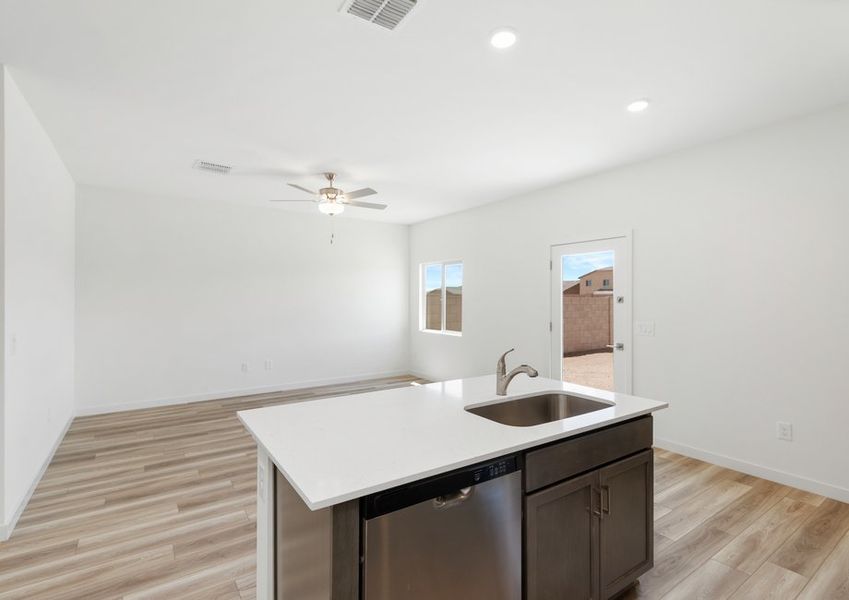 This open-concept floor plan was thoughtfully designed with you and your family in mind.