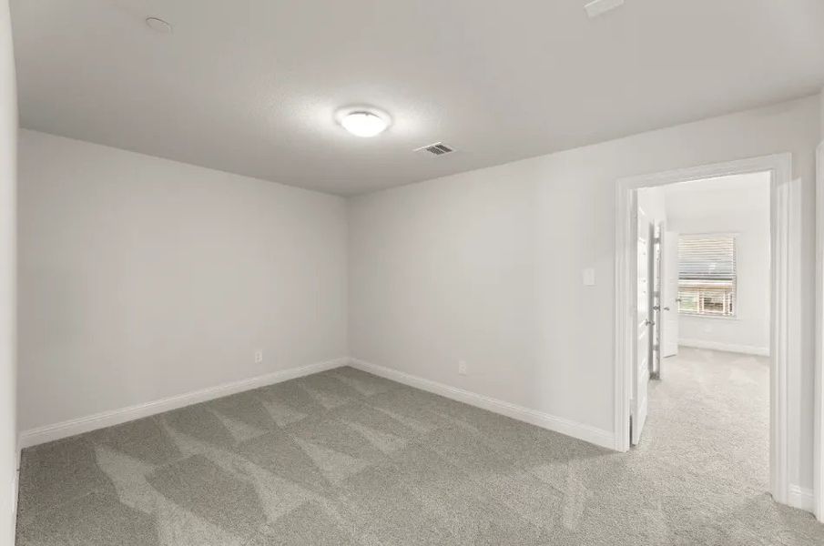 Front exterior of a new home in Sereno Oaks at Buckner Terrace, Dallas, TX, highlighting curb appeal (Image 27).