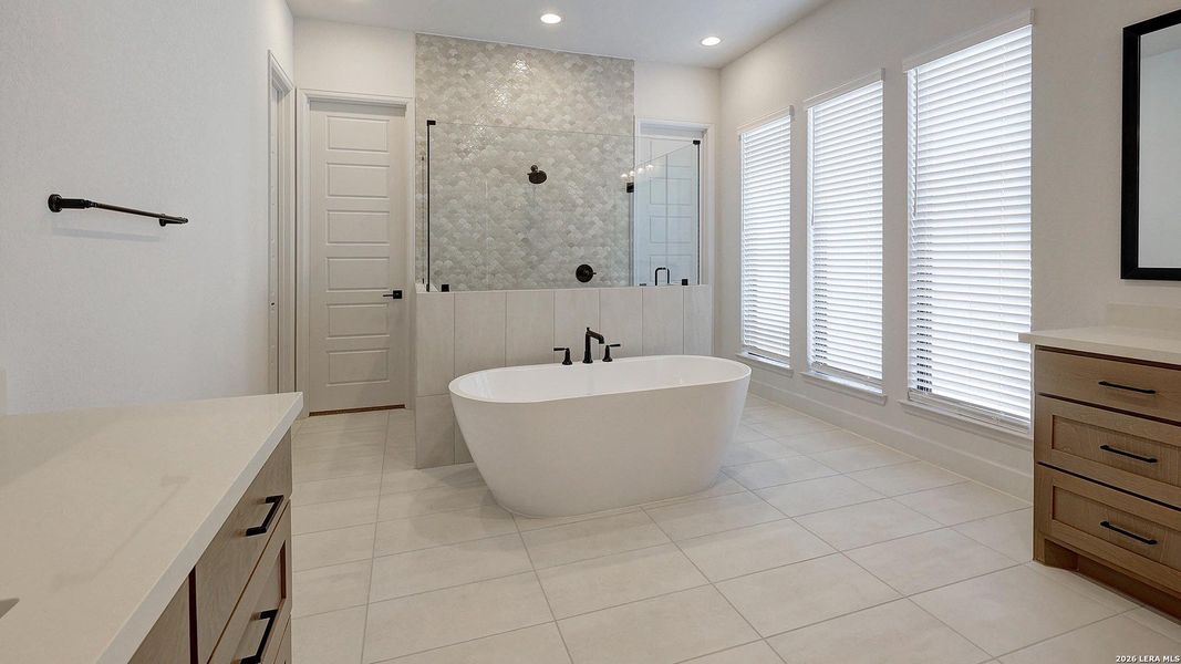 Furnished interior view inside a new home in Esperanza, Boerne (Image 15).