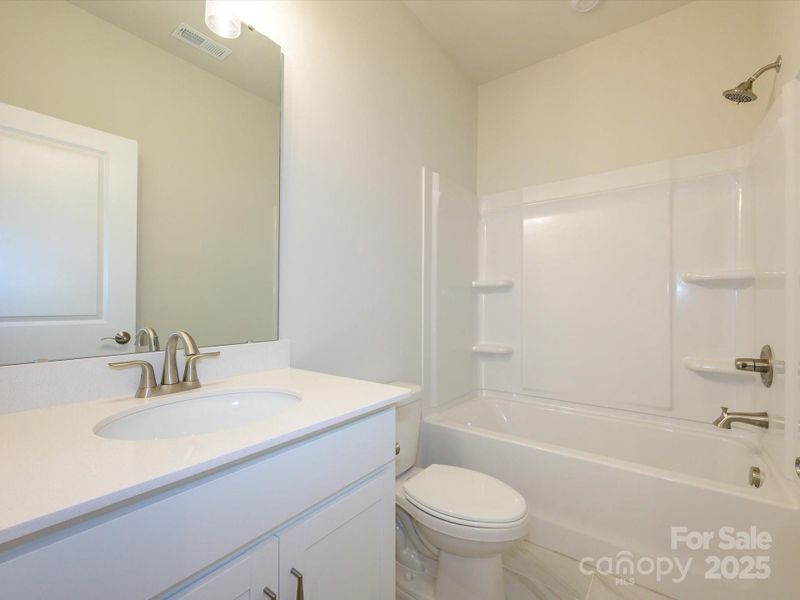 Secondary Full Bath.