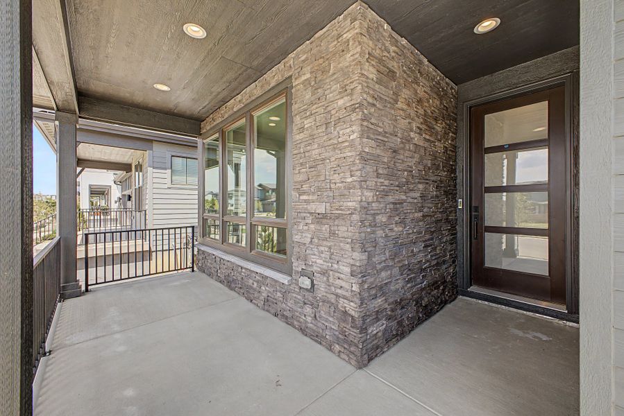 Exterior details and patio area of a home in West Grange, Longmont (Image 4). Exterior details and patio area of a home in West Grange, Longmont (Image 4).