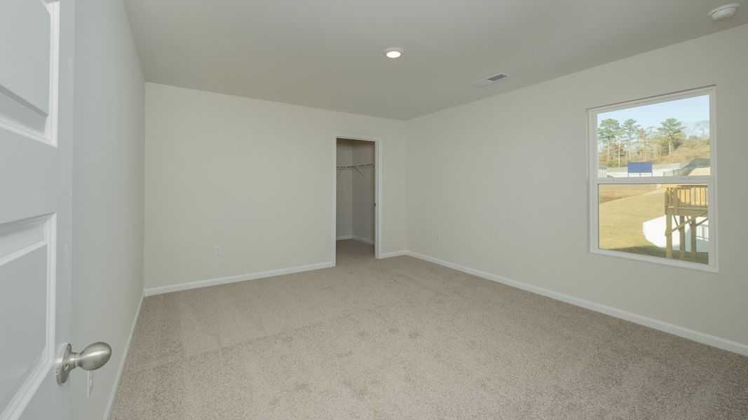 Representative unfurnished interior of a home built from the Mansfield by D.R. Horton in Brooks Station, Dacula (Image 11). Representative unfurnished interior of a home built from the Mansfield by D.R. Horton in Brooks Station, Dacula (Image 11).