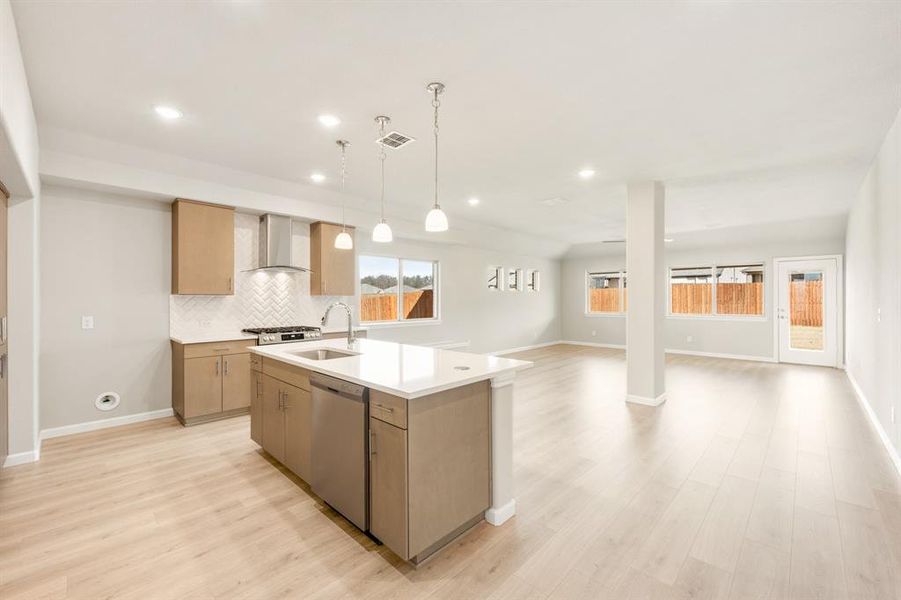 Furnished interior view inside a new home in Eagle Glen Elements, Alvarado (Image 16).