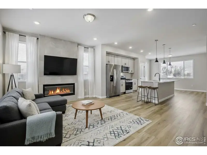 Furnished interior view inside a new home in , Fort Collins (Image 5).