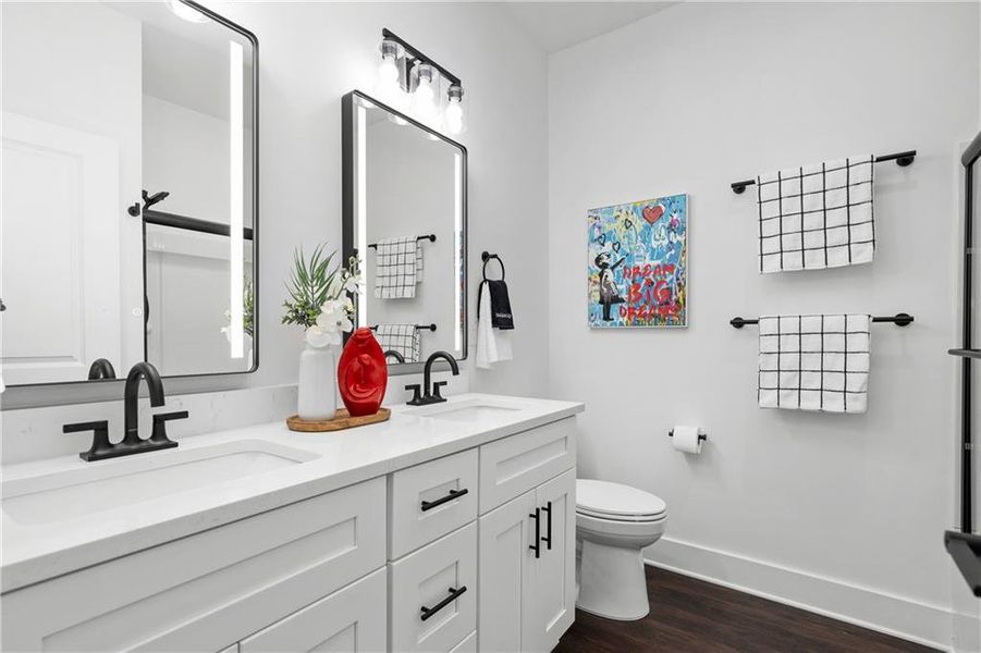 Furnished interior view inside a new home in , Stockbridge (Image 35).