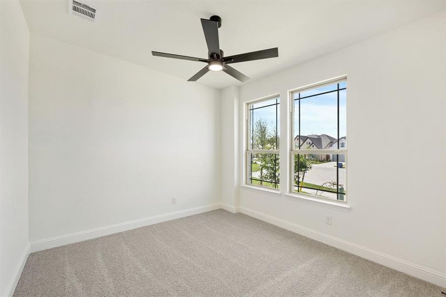 Spacious, unfurnished interior of a new home in Willow Wood Classic 50, McKinney (Image 29).