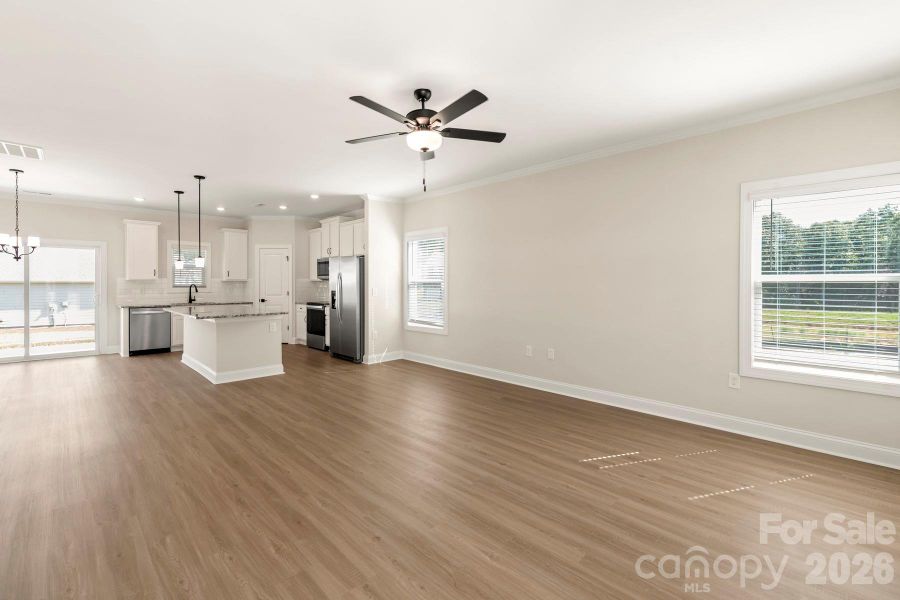 Spacious, unfurnished interior of a new home in Colonial Crossing, Troutman (Image 13).