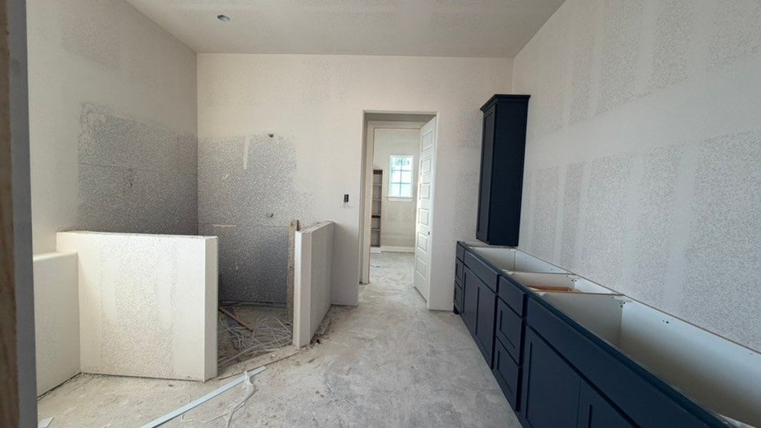 In-progress construction of a new home in Grayson Ridge, Van Alstyne, TX (Image 10).