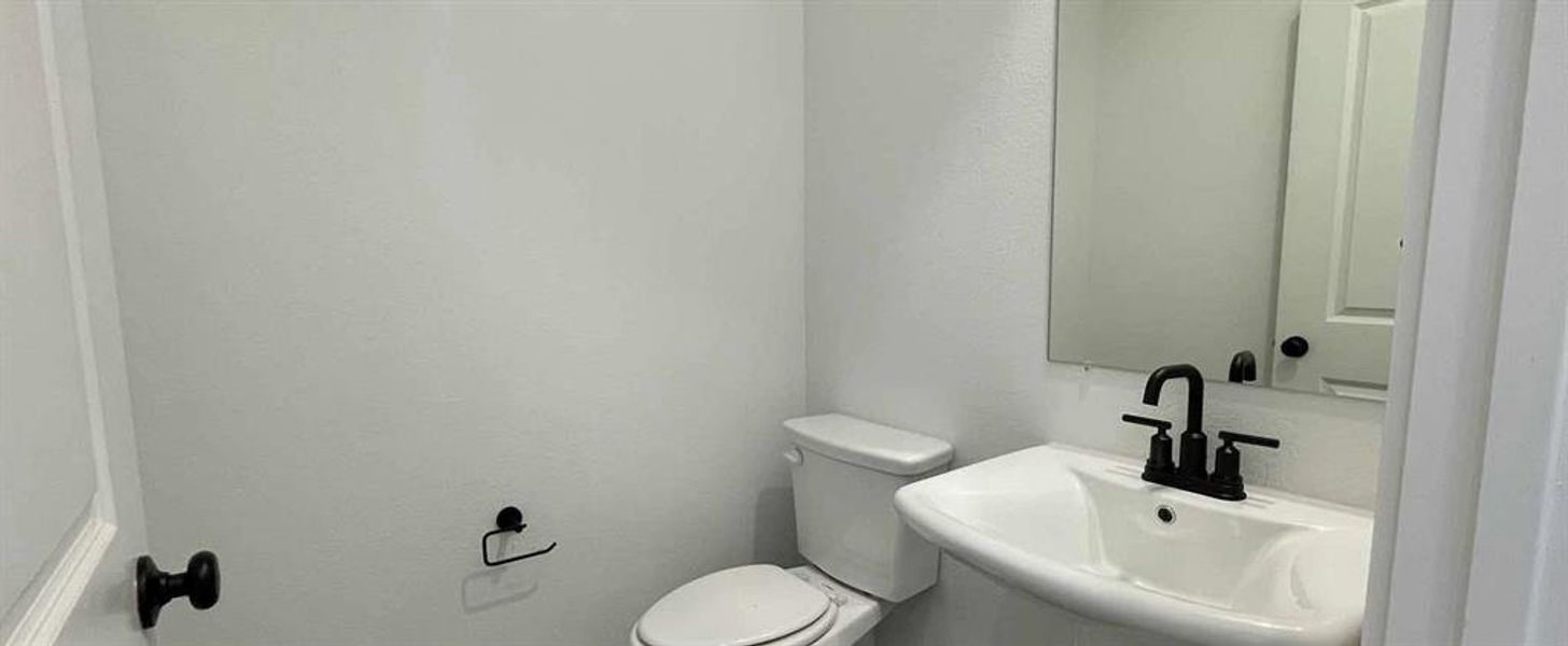 Powder Bathroom Construction Progress