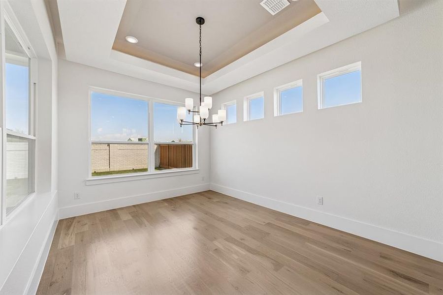Spacious, unfurnished interior of a new home in Fields Select - 50's, Frisco (Image 6).