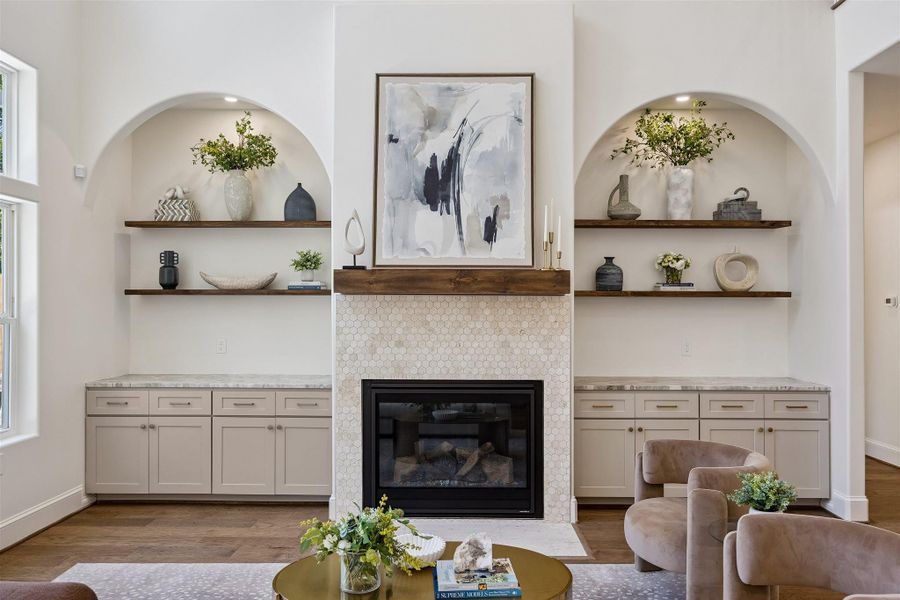 Furnished interior view inside a new home in , Houston (Image 5).