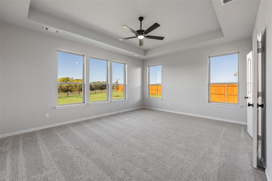 Spacious, unfurnished interior of a new home in Morningstar, Aledo (Image 31). Spacious, unfurnished interior of a new home in Morningstar, Aledo (Image 31).