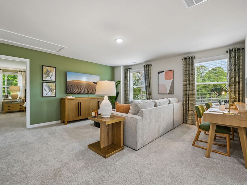 Furnished interior view inside a new home in Avalon Place - Signature Series, Durham (Image 12).