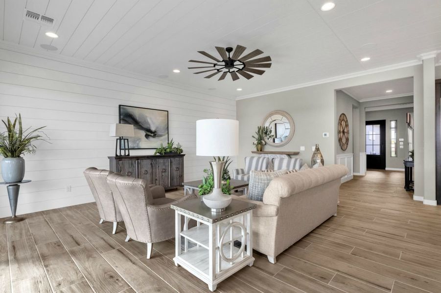 Representative furnished interior of a home built from the Residence Six by Blandford Homes in Earnhardt Ranch, Chandler (Image 39). Representative furnished interior of a home built from the Residence Six by Blandford Homes in Earnhardt Ranch, Chandler (Image 39).