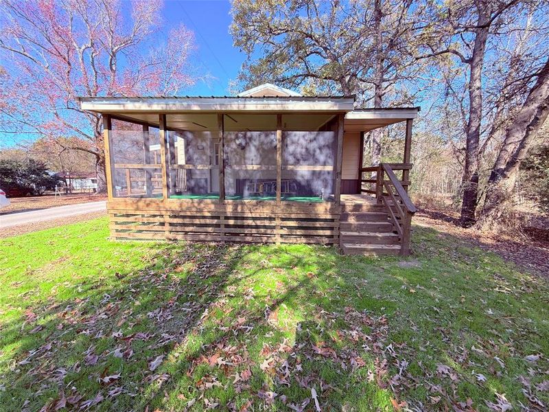 Exterior details and patio area of a home in , Winnsboro (Image 22). Exterior details and patio area of a home in , Winnsboro (Image 22).