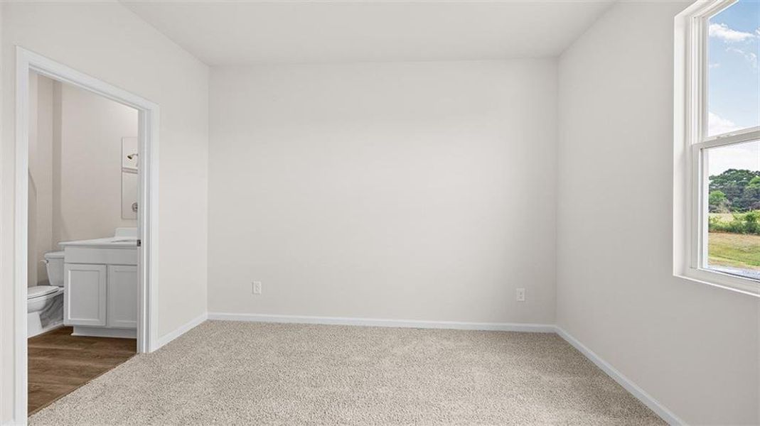 Spacious, unfurnished interior of a new home in Remington Chase, Perry (Image 21).