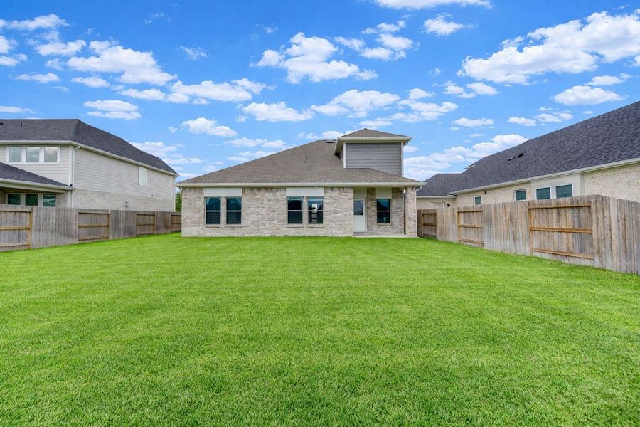 Exterior details and patio area of a home in Arabella on the Prairie, Richmond (Image 31).