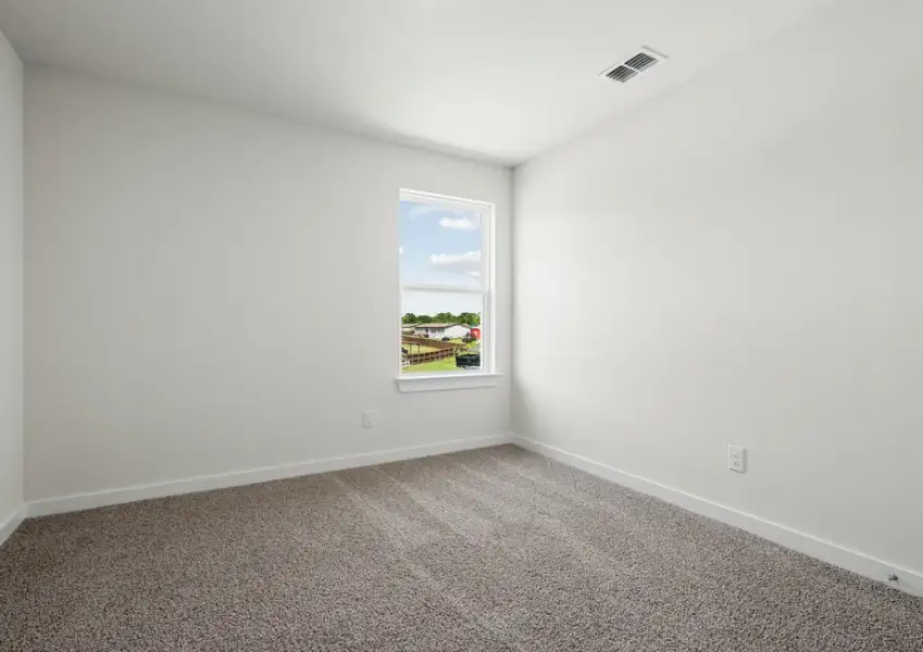 Large game room is the perfect flex space for your family.