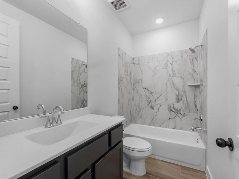 Furnished interior view inside a new home in Candela South, Richmond (Image 10).