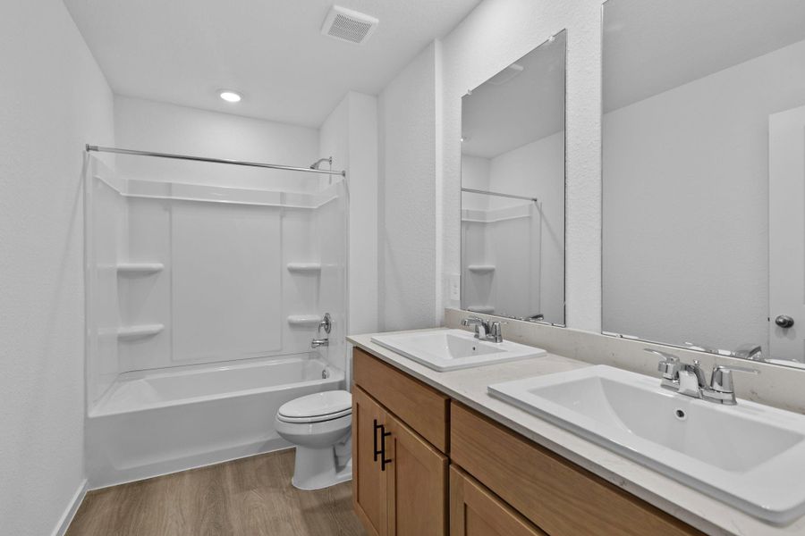 Furnished interior view inside a new home in Cypress Green, Hockley (Image 5). Furnished interior view inside a new home in Cypress Green, Hockley (Image 5).