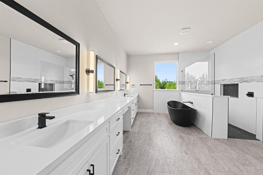 Furnished interior view inside a new home in , Waxahachie (Image 5). Furnished interior view inside a new home in , Waxahachie (Image 5).