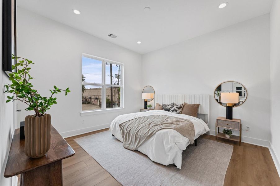 Furnished interior view inside a new home in , Houston (Image 13). Furnished interior view inside a new home in , Houston (Image 13).