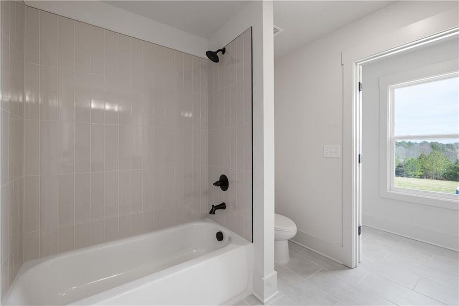 Furnished interior view inside a new home in , Hoschton (Image 11).