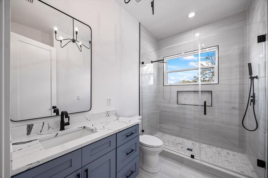 Furnished interior view inside a new home in , Tampa (Image 8).