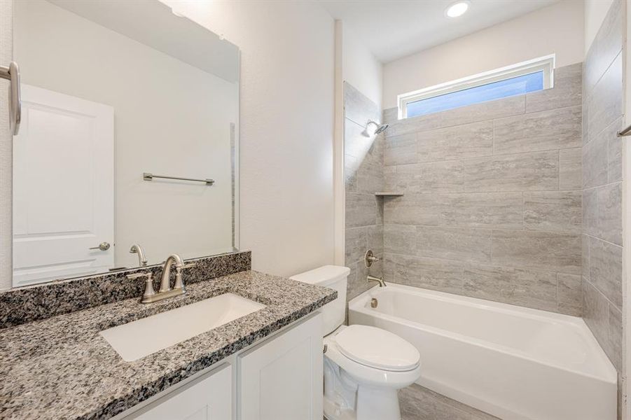 Furnished interior view inside a new home in The Lakes at Parks of Aledo, Aledo (Image 15).