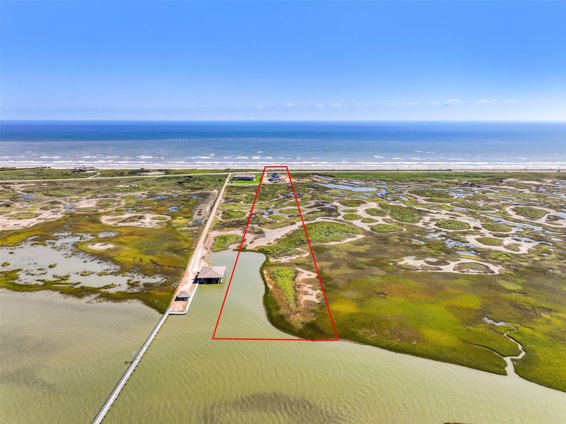 From the skies, the home feels like a private coastal oasis. The Gulf stretches endlessly, the beach is yours to enjoy, and a quiet, exclusive setting makes everyday life feel like a serene vacation. *Disclaimer: Boundary lines are estimates only.