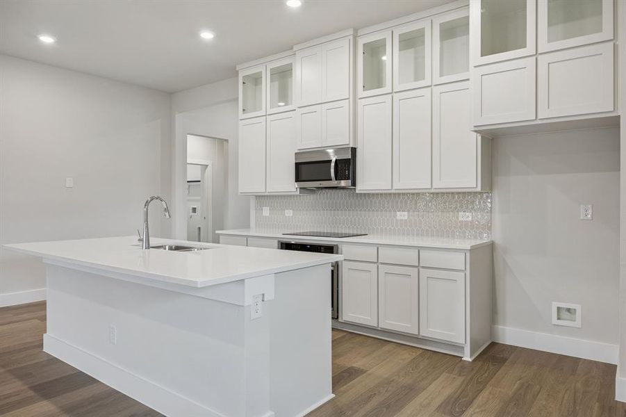 Furnished interior view inside a new home in Hadley Farms, Godley (Image 10).