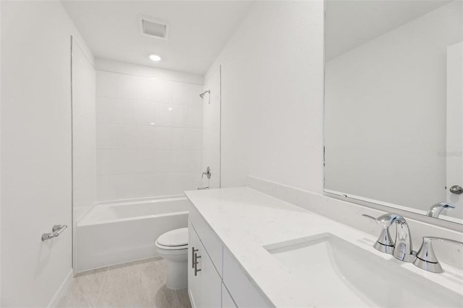 Furnished interior view inside a new home in Crosswinds - Signature Series, Haines City (Image 13).