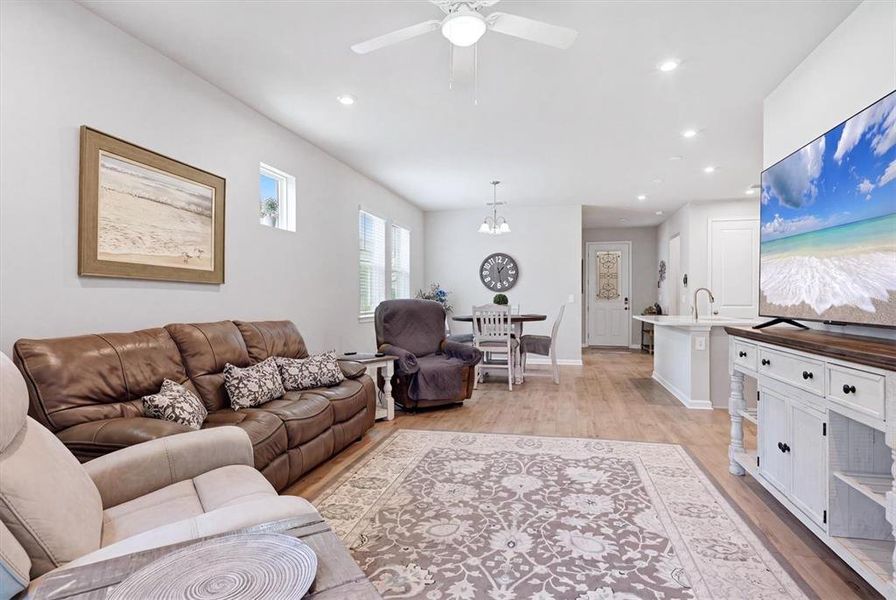Furnished interior view inside a new home in Wellen Park, Venice (Image 29).