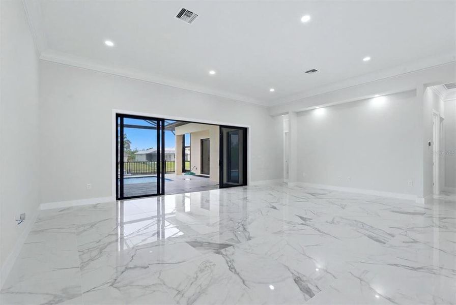 Spacious, unfurnished interior of a new home in , Port Charlotte (Image 23). Spacious, unfurnished interior of a new home in , Port Charlotte (Image 23).