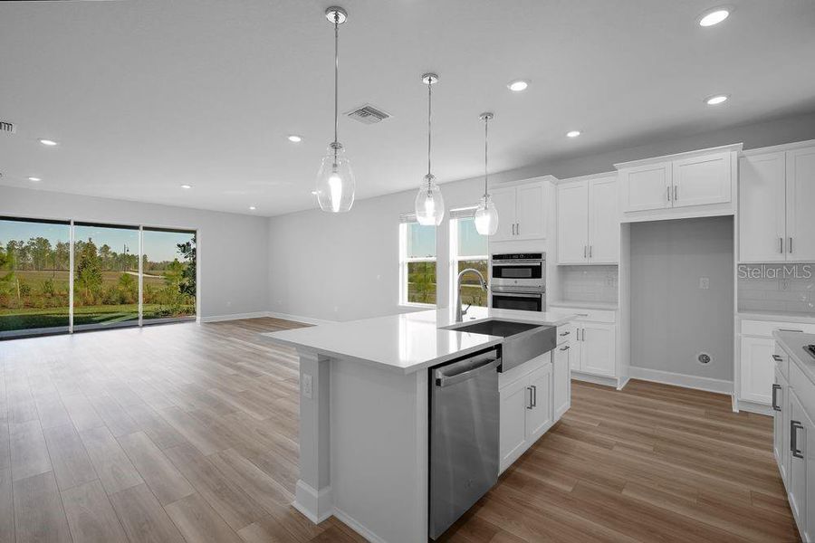 Furnished interior view inside a new home in Hammock at Two Rivers, Zephyrhills (Image 6).