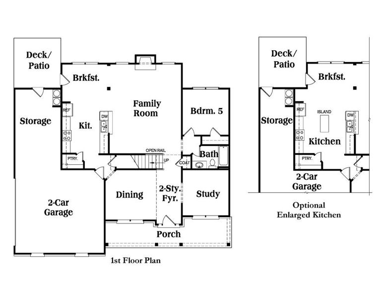 2D floor plan layout for the (GA) Wilmington A 2 Side Entry by Reliant Homes in Ella Springs, Covington, GA (Image 2). 2D floor plan layout for the (GA) Wilmington A 2 Side Entry by Reliant Homes in Ella Springs, Covington, GA (Image 2).