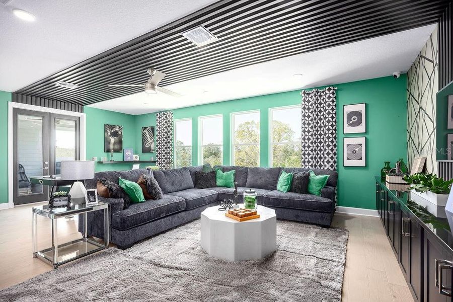 Furnished interior view inside a new home in Wolf Lake Ranch, Apopka (Image 11).