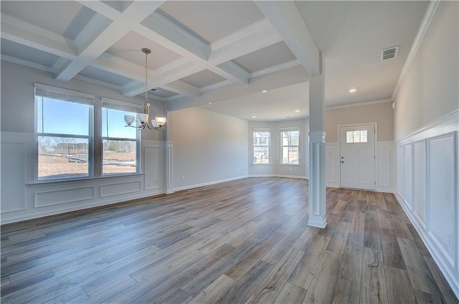 Spacious, unfurnished interior of a new home in Chapel Hill, Newnan (Image 28).
