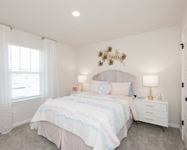 Furnished interior view inside a new home in Vines at Mill Creek - Estate Series, Braselton (Image 18).