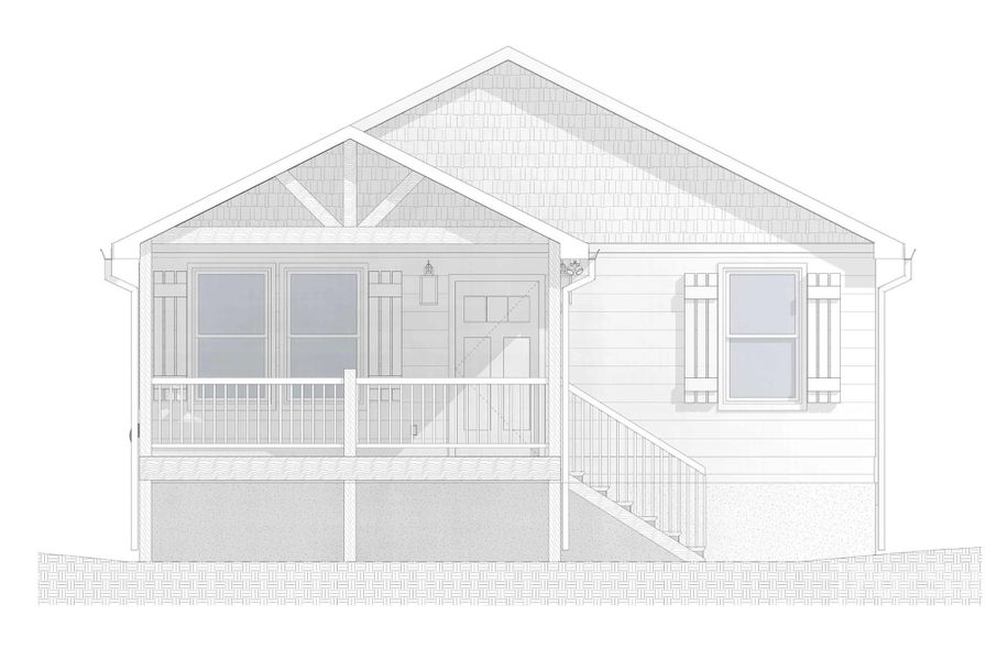 Exterior rendering of this home design in , Hendersonville, NC (Image 1). Exterior rendering of this home design in , Hendersonville, NC (Image 1).