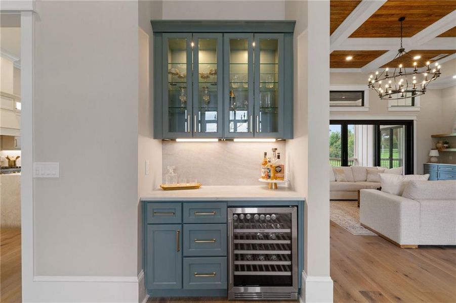 Furnished interior view inside a new home in , Canton (Image 47).