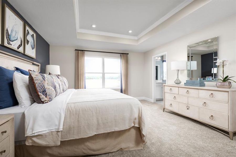 Furnished interior view inside a new home in Cypress Ridge Ranch, Wimauma (Image 11).
