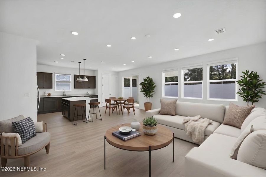 Furnished interior view inside a new home in Murray Farms, Middleburg (Image 16).