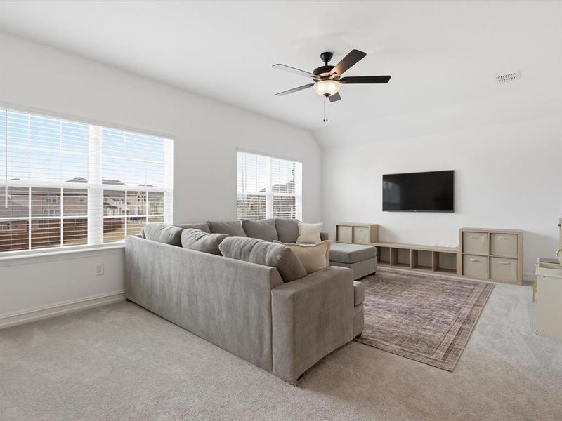 Furnished interior view inside a new home in , McKinney (Image 15).