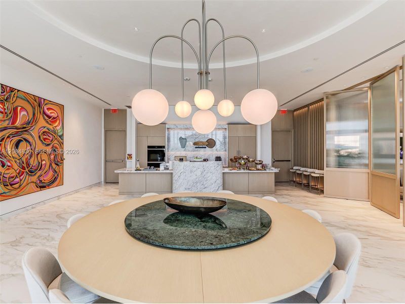 Furnished interior view inside a new home in Casamar, Pompano Beach (Image 37).