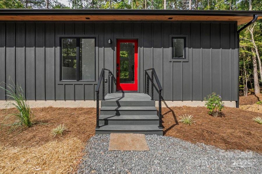 Exterior details and patio area of a home in , Union Mills (Image 23). Exterior details and patio area of a home in , Union Mills (Image 23).